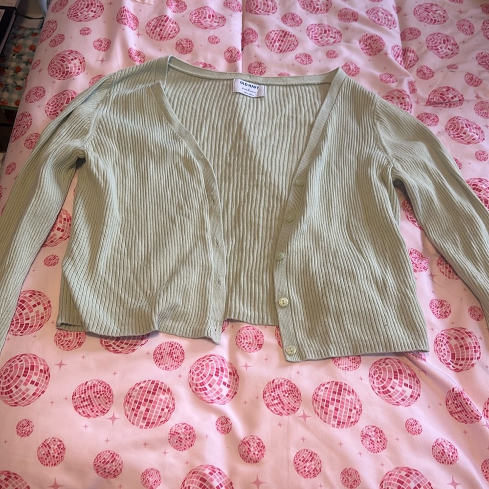 Old Navy Women's Cardigan - Light Green